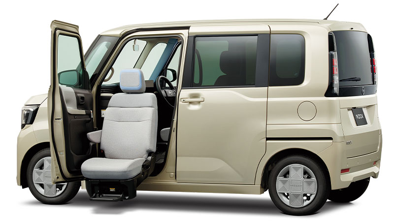 X 助手席スライドアップシート(2WD)