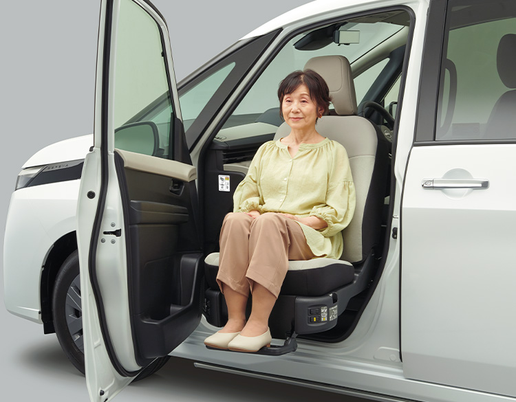 助手席スライドアップシートについて