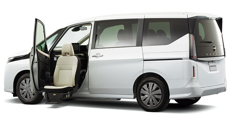 助手席スライドアップシート